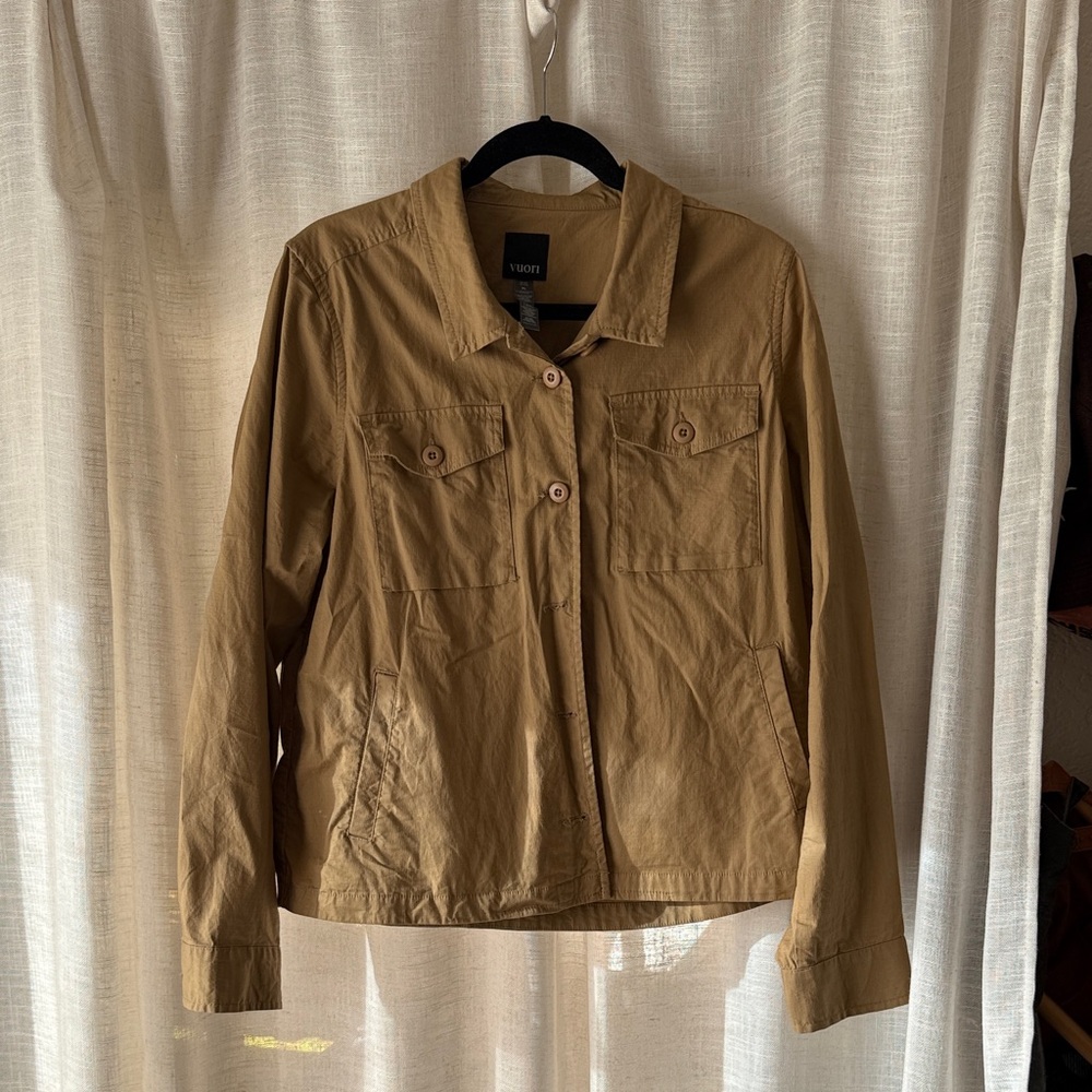 Vuori Utility Jacket in Brown